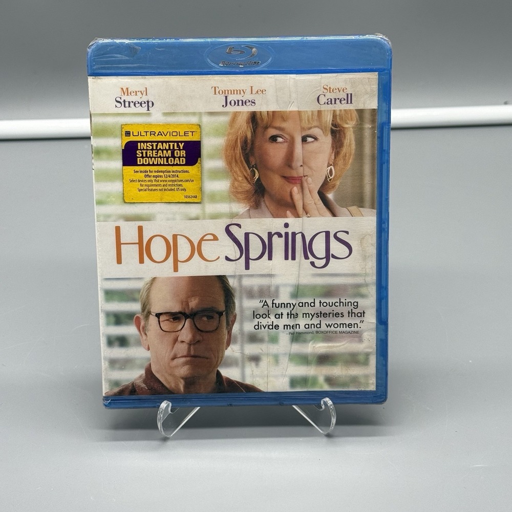 Hope Springs Blu-Ray 2012 Meryl Streep WideScreen Edition New And Sealed